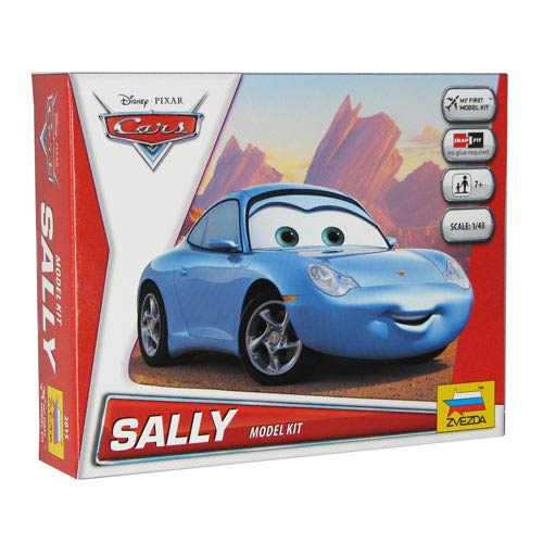 Cars Movie Sally Carrera Vehicle Snap Fit Model Kit